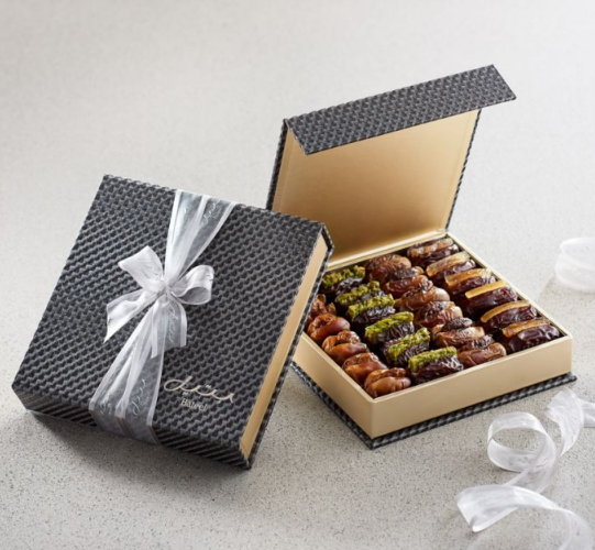 Silver Carbon Gift Set (premium Filled Dates)