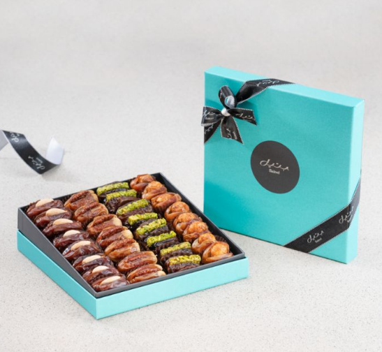 Spring Gift Set turquoise (Premium Filled Dates)