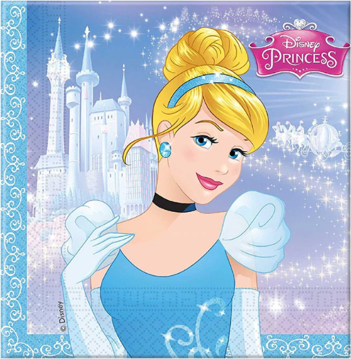 Disney Cinderella Fairytale Paper Lunch Tissues 20pcs