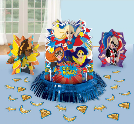 DC Superhero Girls Table Decorating Kit
