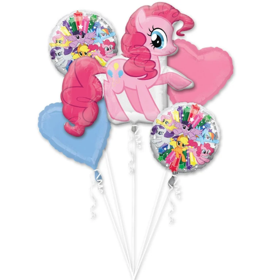 My Little Pony Pinkie Pie Balloon Bouquet 5pcs