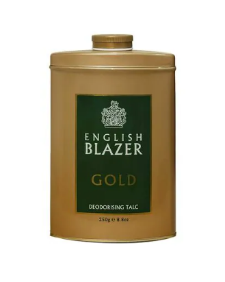 English Blazer Gold Talc 250g