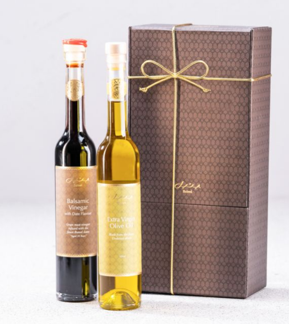 Olive Oil and Date Balsamic Gift Set