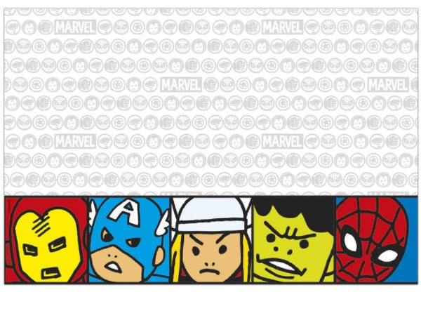 Avengers Team Power Plastic Tablecover 120x180cm
