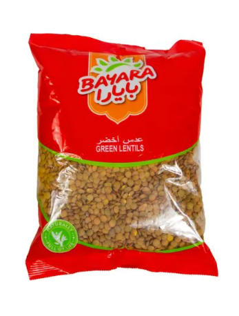 Bayara Green Lentils 1kg
