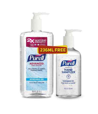 Purell Advanced 1L + 236ml Free