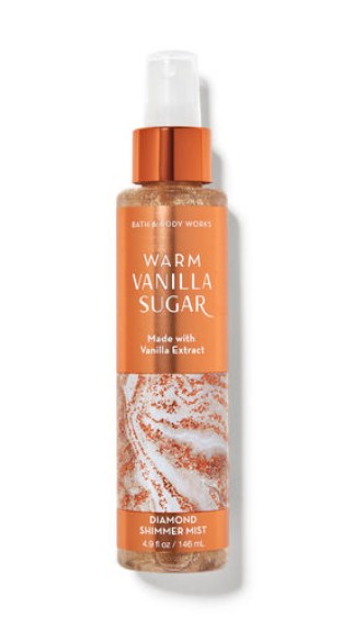 WARM VANILLA SUGAR Diamond Shimmer Mist 146ml