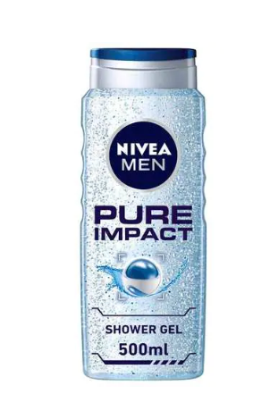 Nivea Men Shower Gel Pure Impact 500ml