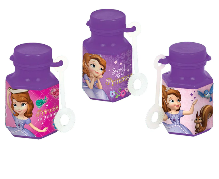 Disney Sofia The First Mini Bubbles 0.6oz 12pcs