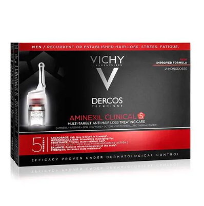 Vichy - Dercos Aminexil Clinical 5 Men 21 Monodoses