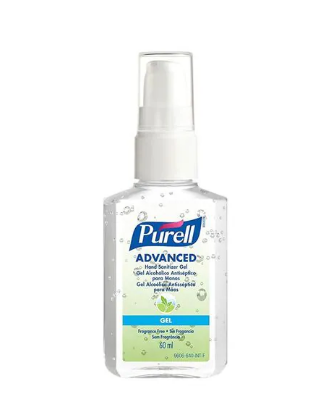 Purell Advanced Hand Sanitizer Pump Bottle 60ml