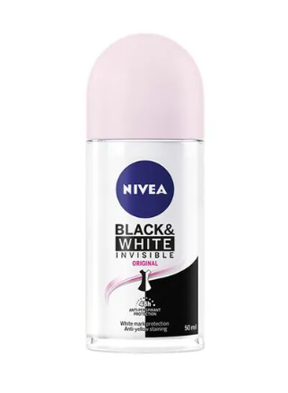 Nivea Black And White Invisible Deodorant White 50ml