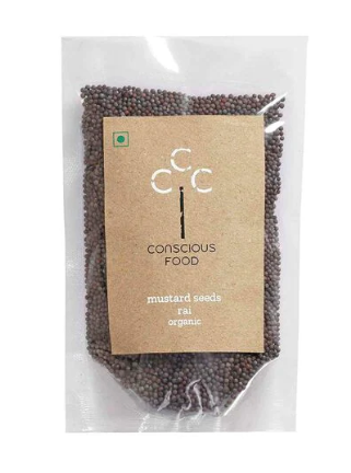 Conscious Food Organic Mustard Seeds 100g