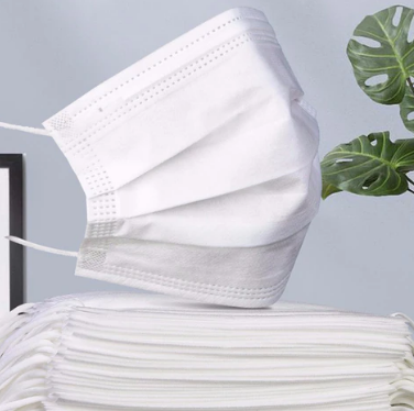 Esonmus - 50PCS Disposable Mask Non-Woven Masks 3-Layer Comfortable Sanitary Mask Anti-dust Mouth Fa