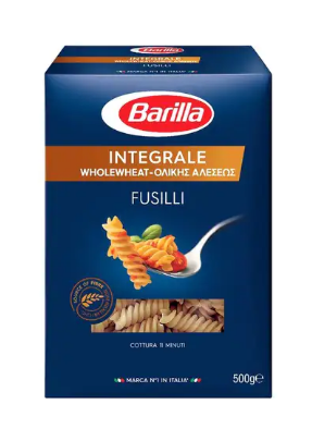 Barilla Integrale Whole Wheat Fusilli Pasta 500g