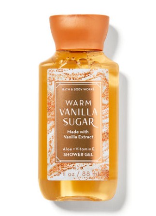 WARM VANILLA SUGAR Travel Size Shower Gel 88ml