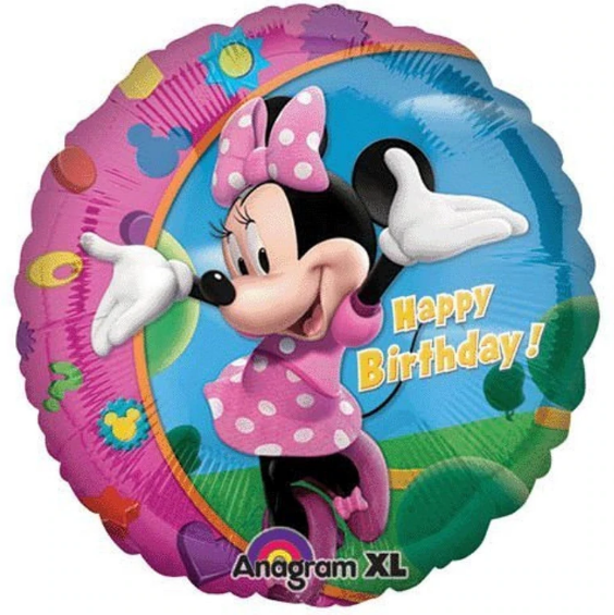 Minnie Happy Birthday 18in