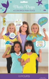 Mermaid Wishes Photo Props Kit 13pcs
