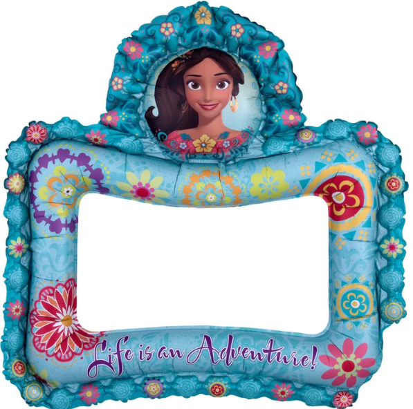 Elena Of Avalor Selfie Frame Foil Balloon 66x68cm