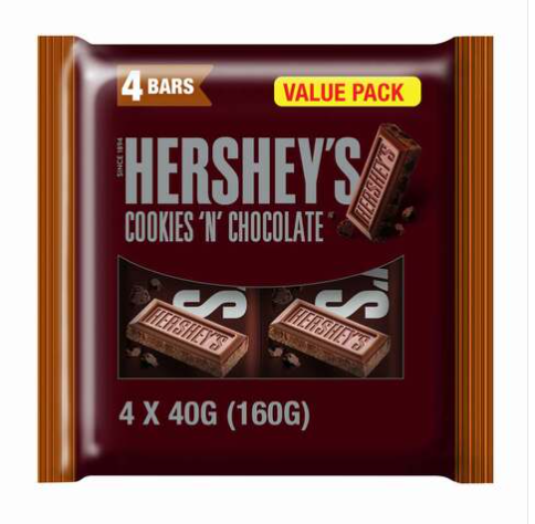 Hershey\'s Cokies Chocolate (40GX4)160g