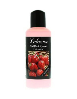 Xcluzive Strawberry Flavoured Nail Polish Remover Pink 120ml