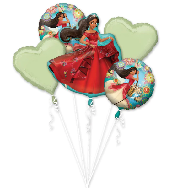Elena Of Avalor Balloon Bouquet 5pcs