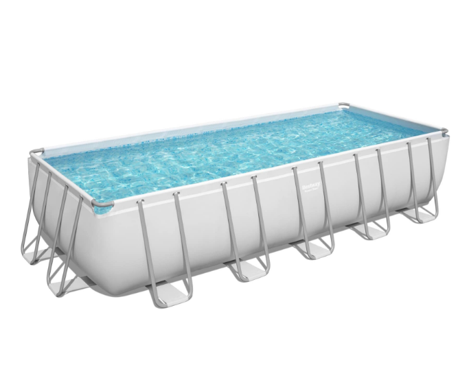 Bestway Power Steel Rectangular Pool Set (6.4 x 2.74 x 1.32 m)