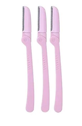 3-Piece Eyebrow Razor Pink
