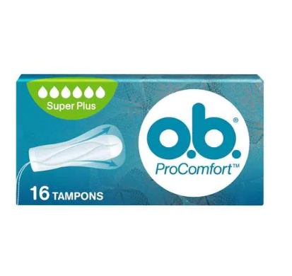 OB Tampons ProComfort Super Plus Pack of 16