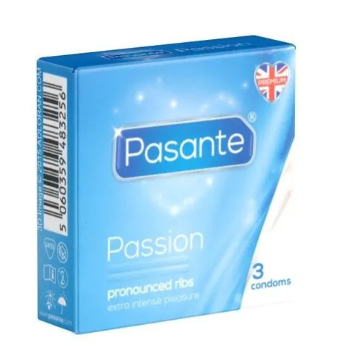 Pasante - Passion Condoms 3pcs