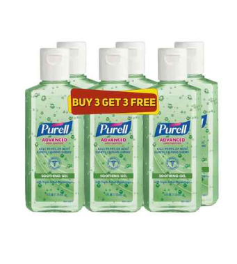 Purell Soothing Gel 118mlx6