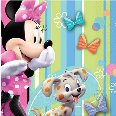Minnie Beverage Tissues 16pcs