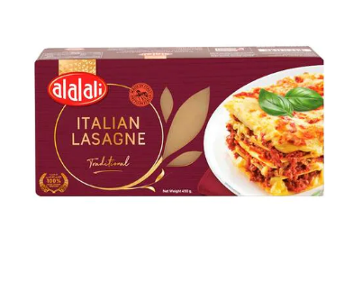 Al Alali Italian Lasagna No. 900 Macaroni 450g