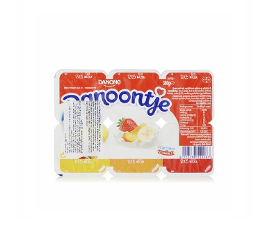 Danone Danoontje assorted fruit yoghurt 6x 50g