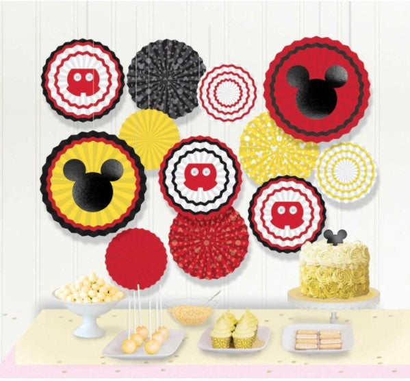 Disney Mickey Mouse Forever Paper Fan Decorating Kit