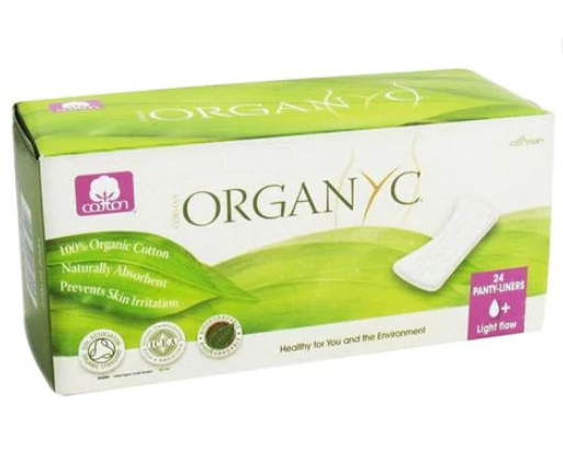 Natures Organics Organic Cotton Flat Panty Liners Pack Of 24