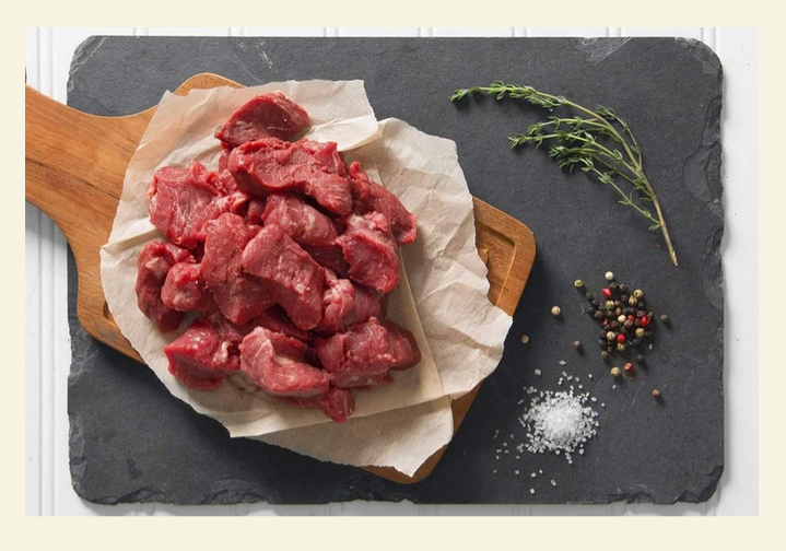 New Zealand Grass Fed Reserve Beef Cubes