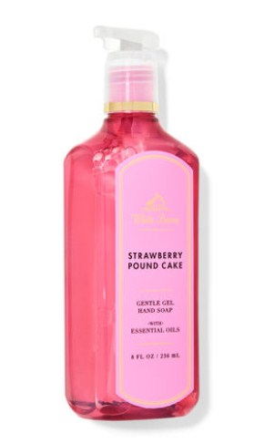 STRAWBERRY POUND CAKE Gentle Gel Hand Soap