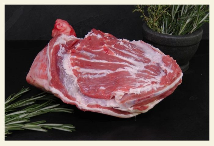 New Zealand Grass Fed Bone In Lamb Shoulder