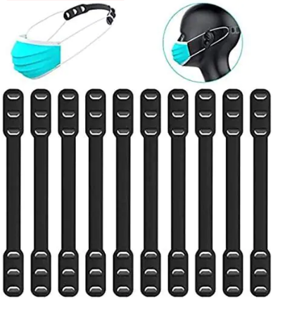 Doreen black carbon Mask Extension Strap Mask Holder Mask Extender, Masks Extension Hook for Extendi