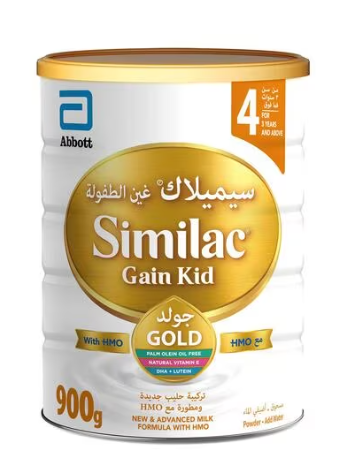 Similac Gain Kid Stage 4 Gold Powder Milk 900g