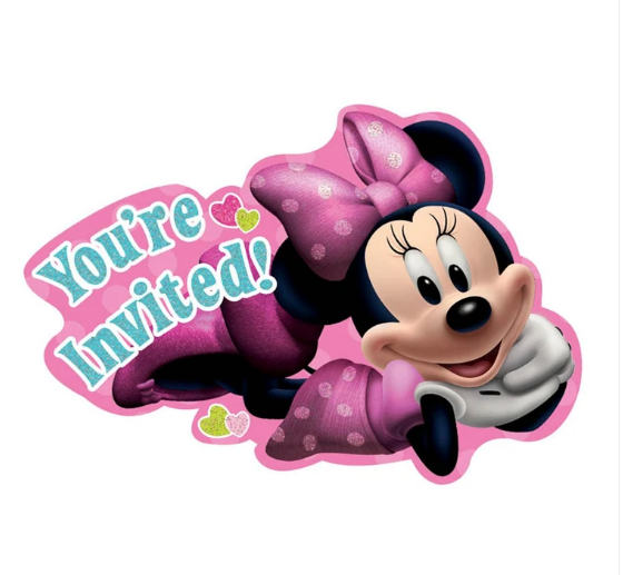 Minnie Mouse Invitation