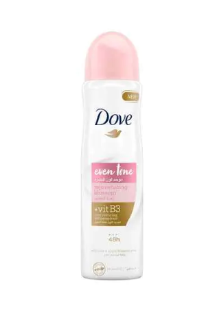 Dove Even Tone Antiperspirant Deodorant Spray Restores Underarm Skin To Its Natural Tone Rejuvenatin