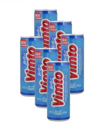 Vimto Sparkling Blue Raspberry Flavoured Drink 250ml x6
