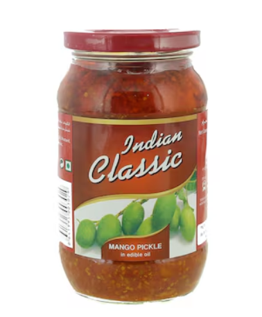 Indian Classic Mango Pickle, 400g