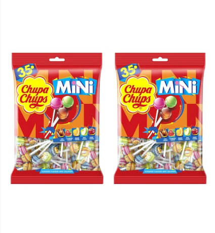 Chupa Chups Mini 420g Pack of 2