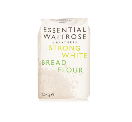 Essential Waitrose strong white bread flour 1.5kg