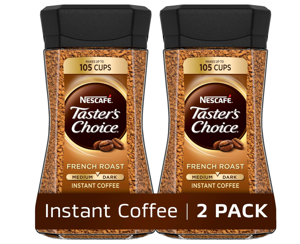 Taster's Choice Nescafe Instant Coffee, French Roast, 7 Ounce (Pack of 2)