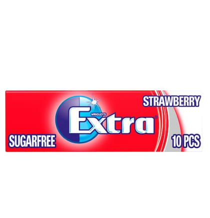 Wrigley's Extra Strawberry Sugar Free Chewing Gum 14g