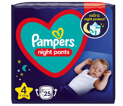 Pampers Night Pants Diapers, 4